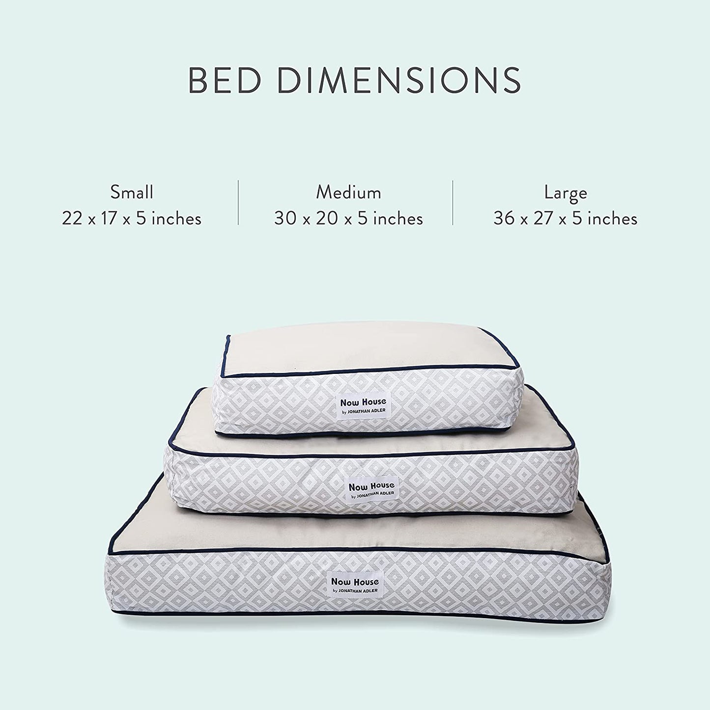 Now House for Pets by  Washable Dog Beds - Dog Cuddler Bed or Cushion Dog Bed for Small and Large Dogs by Now House by  - Dog Bed Washable, Pet Bed for Dogs, Puppy Bed